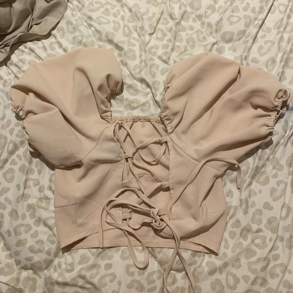 TIE BACK TOP - Picture 2 of 3